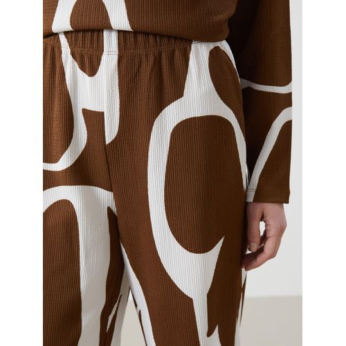 product_image_name-LC Waikiki-بنطال تنورة نسائي مزخرف بخصر مرن من LC وايكيكي-5