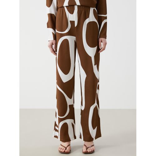 product_image_name-LC Waikiki-بنطال تنورة نسائي مزخرف بخصر مرن من LC وايكيكي-6