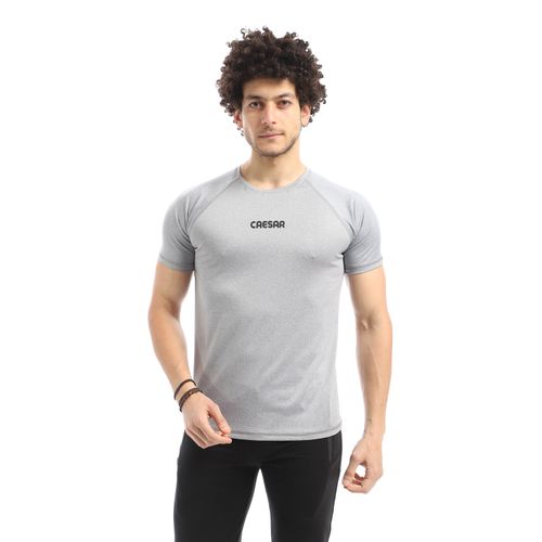 Buy Caesar Round Neck T-Shirt - GREY in Egypt