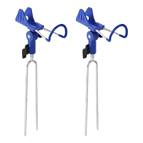 2Pcs Portable Fishing Rod Holder Fishing Bracket Support Stand for