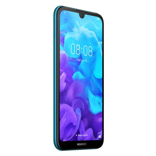 Huawei Y5 2019 موبايل 5.71 بوصة - 32 جيجابايت/2 جيجا - ثنائى الشريحة - 4G - أزرق