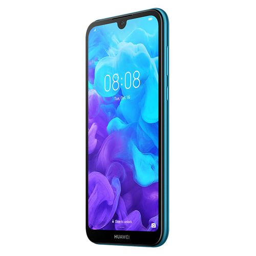 Huawei Y5 2019 موبايل 5.71 بوصة - 32 جيجابايت/2 جيجا - ثنائى الشريحة - 4G - أزرق