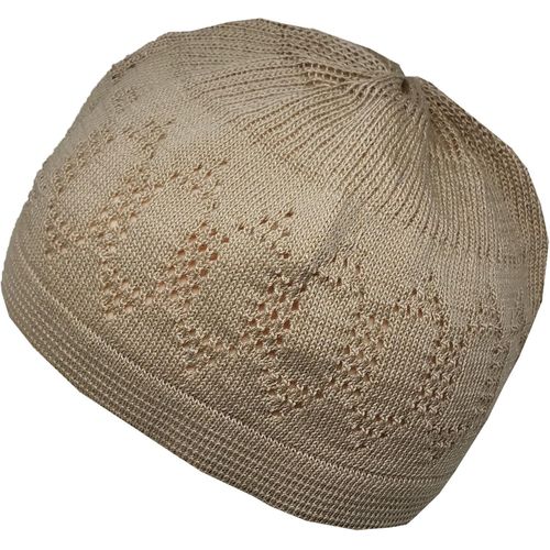 product_image_name-Generic-طواقي صلاة من جيلاني للحرف اليدوية للرجال، مصنوعة من القطن، متعددة الألوان، مقاس واحد، بتصميم قبعات كوفي، طقم من 5 قطع-7