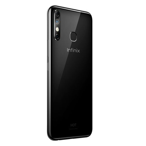 Infinix X650D Hot 8 - 6.6 بوصة 32 جيجا بايت/3 جيجا بايت موبايل - أسود