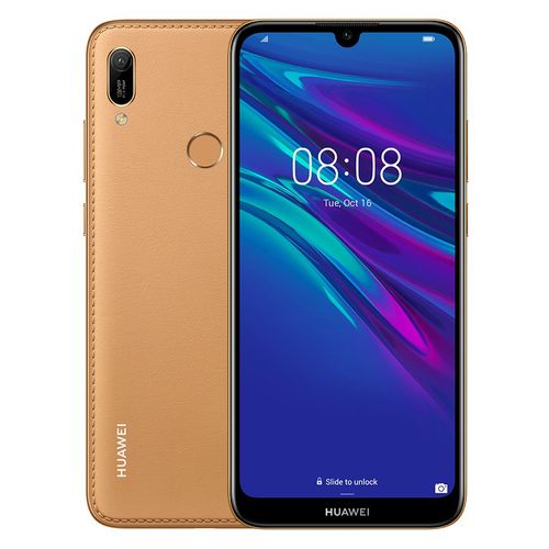 Huawei Y6 Prime (2019) موبايل ثنائي الشريحة - 6.09 بوصة - 32 جيجا بايت - 4G - بني