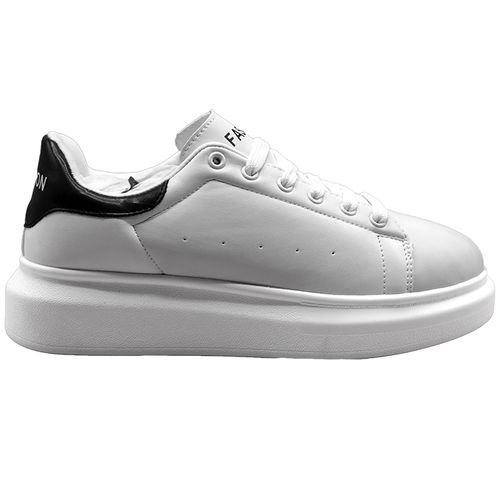 casual white leather sneakers