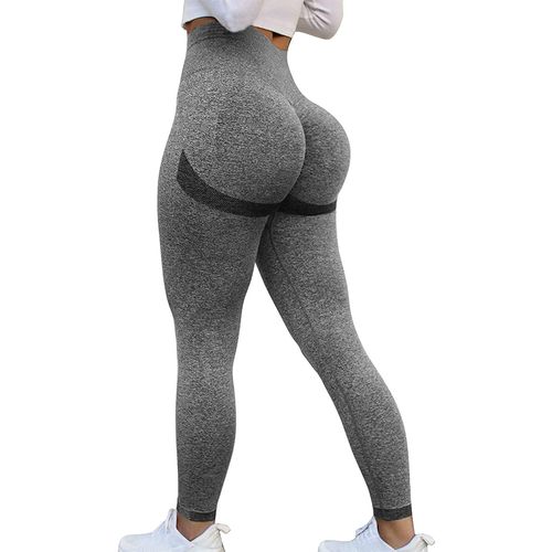 Fashion Yoga Pants Scrunch Lifting Workout-Gray @ Best Price