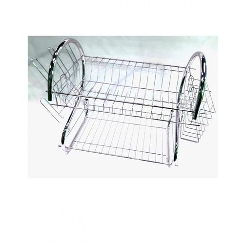 Buy Stainless Steel Dish Holder - Two Levels in Egypt