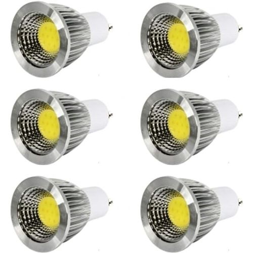 product_image_name-Generic-مجموعة من عدد 6 لمبة شوكة سبوت - 3 وات - سي أو بي - إضاءة أبيض-1