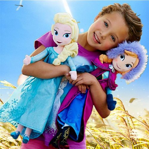 Generic 40 50cm Frozen Stuffed Doll Princess Anna Elsa Dolls Plush Toy for Kids Birthday Gift NO Best Price Online Jumia Egypt