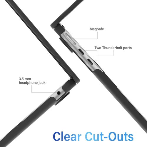 product_image_name-Ibenzer-متوافق مع حقيبة لجهاز M2 2022 MacBook Air بحجم 13 بوصة، موديل A2681، غلاف صلب وغطاء لوحة مفاتيح لجهاز M2 Mac Air الجديد بحجم 13.6 بوصة مع Touch ID، لون أسود، CA-AT13-KK-BK+1-5