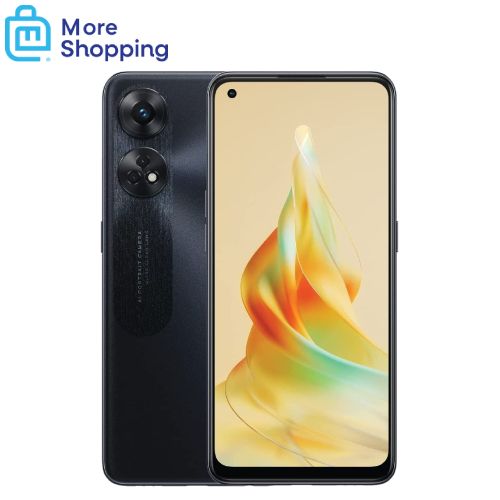 Buy OPPO Reno 8T Dual SIM, 8GB RAM, 256GB, AMOLED, 90Hz, 100 MP CAM - Midnight Black in Egypt