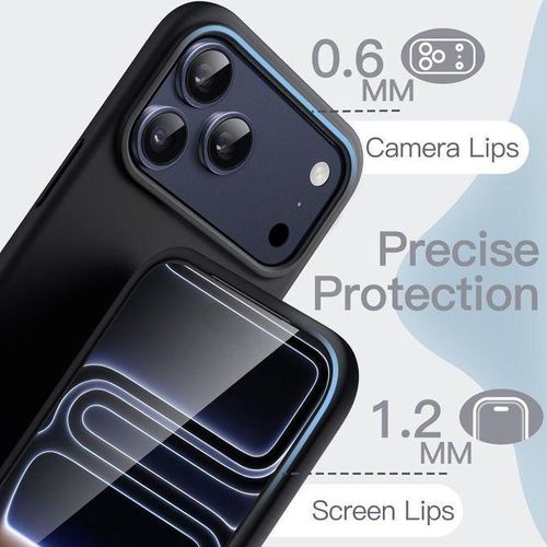 product_image_name-Generic-حافظة سيليكون سائلة لهاتف iPhone 17 Pro بحجم 6.3 بوصة، بلمسة ناعمة كالحرير، حماية كاملة للجسم، مقاومة للخدوش والصدمات مع بطانة من الألياف الدقيقة.-3