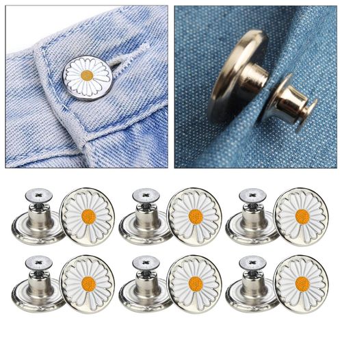 12PCS Button Extenders for Jeans, Pants Button Extender, Waist