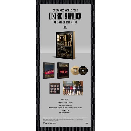 Kpop Album Stray Kids World Tour District 9 Unlock In Seoul Dvd Best Price Online Jumia Egypt