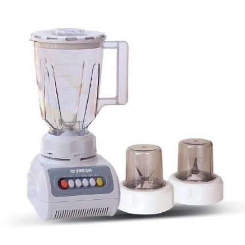 اشتري Fresh Jumbo Blender 1.5 Liters With 2 Mills في مصر