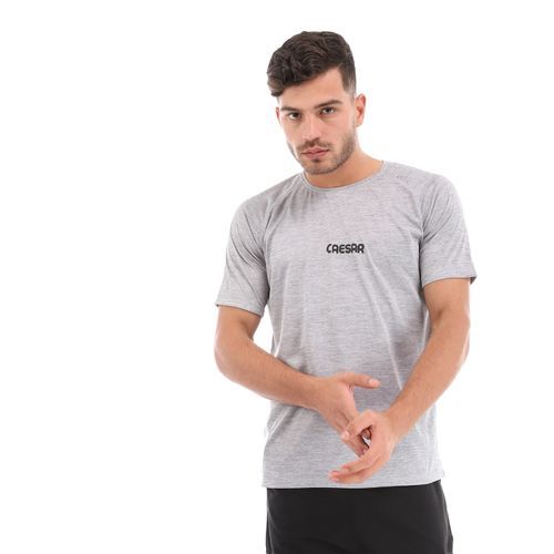 Buy Caesar Round Neck T-Shir - L.GREY Injection in Egypt