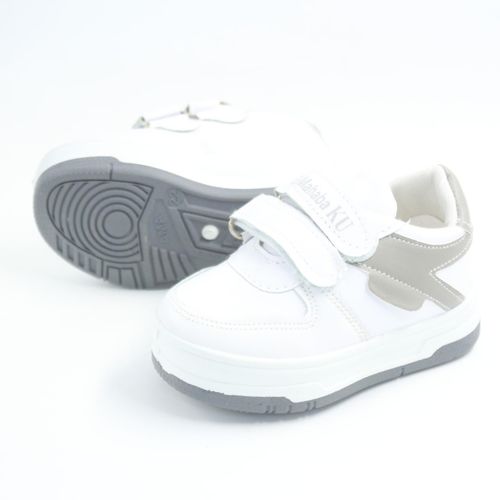 product_image_name-Generic-حذاء رياضي أطفال أبيض رمادي-4