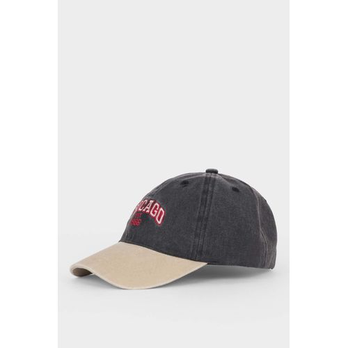 product_image_name-Defacto-Boy Embroidered Denim Cap-1