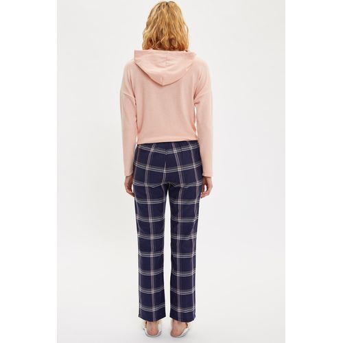 Defacto Woman Homewear Woven Bottoms - NAVY