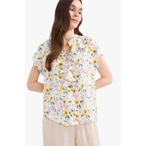 product_image_name-Defacto-قميص نص كم قصة عادية بياقة القلاب-6