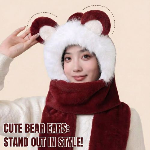 product_image_name-Generic-قبعة الدب 3×1 للتدفئة الكاملة (راس + وش + رقبة + إيدين)، خامة قطيفة مناسب للشتاء-3
