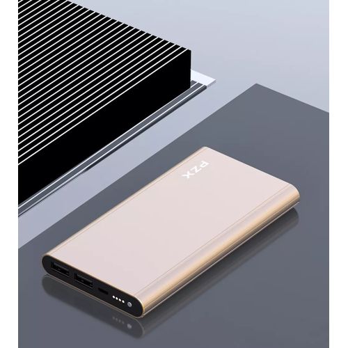 Buy Pzx 20.000 MAh  Metal  Power Bank - Dual USB in Egypt