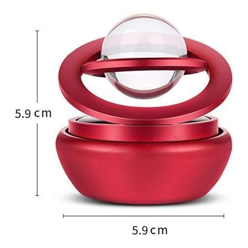 product_image_name-Generic-منقّي هواء دوار يعمل بالطاقة الشمسية، معطر هواء طويل الأمد كبير للمنزل وزينة السيارة مع كرة مجرة بين النجوم-6