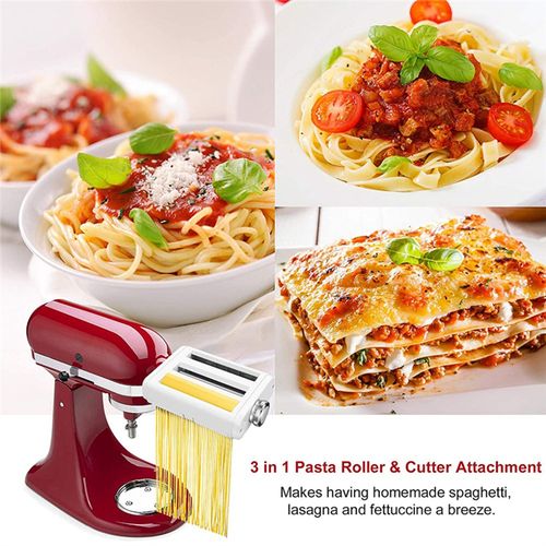 For Kitchenaid 3 In 1 Noodle Makers Parts Fettuccine Cutter Roller