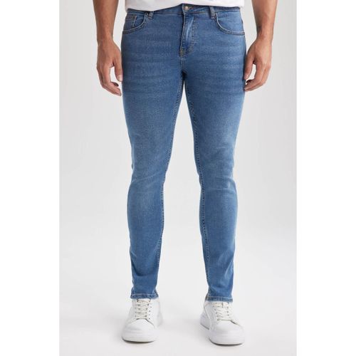 product_image_name-Defacto-Man Carlo - Skinny Fit Denim Trousers - Mid Blue-1