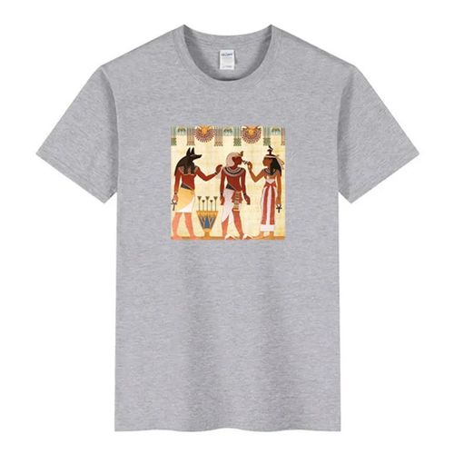 product_image_name-Generic-Pharaonic / Egyptian / cottonT-shirt (Grey) size(3-6Y)-1