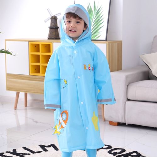 Kids clearance blue raincoat