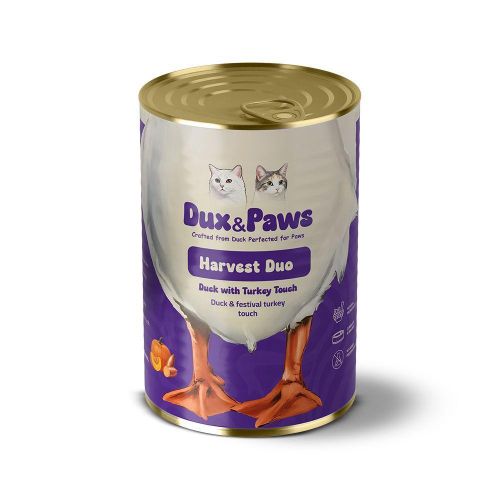 product_image_name-Dux & Paws-Harvest Duo Wet Food 400gm-1