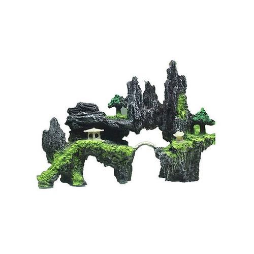 Fish Tank Landscape Decoration Artificial Resin Rockery Aquarium De