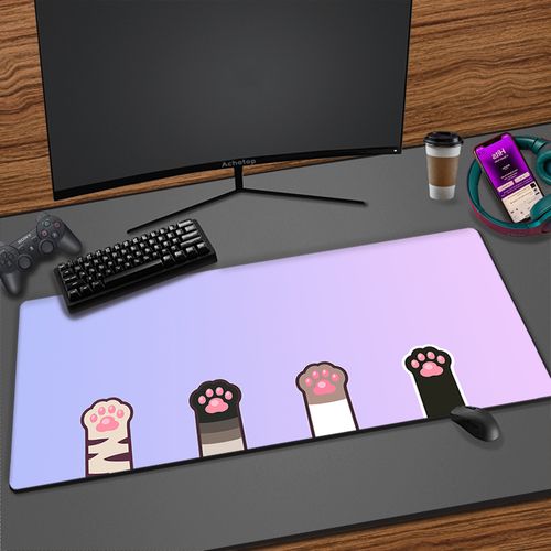 Kawaii Mouse Pad Gamer Sonic Acessórios Pc Gaming Mat Mesa Grande коврик  для мыши Teclado Do Computador Não-slip Mousepad Do Armário Xl - AliExpress