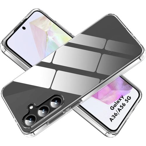 product_image_name-Generic-غطاء سيليكون شفاف متوافق مع سامسونج جالاكسي A36/A56 5G، غطاء سيليكون سائل، شفاف مقاوم للاصفرار.-1