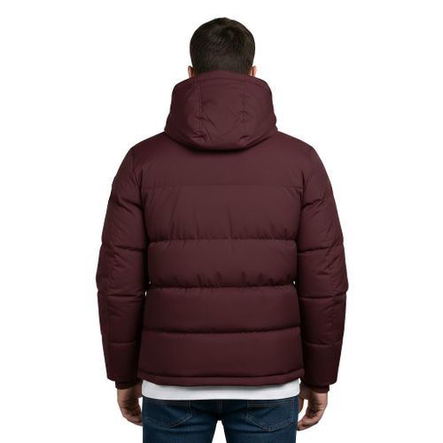 Generic Waterproof Winter Puffer Jacket with Removable Hood - image 2