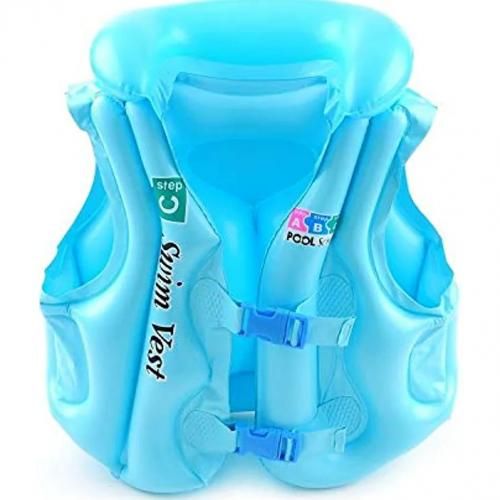 اشتري Children Float Inflatable Life Jacket Swimsuit في مصر