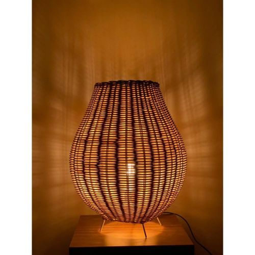 TBS مصباح طاولة بوهو بامبو - 45CM/30CM - image 2