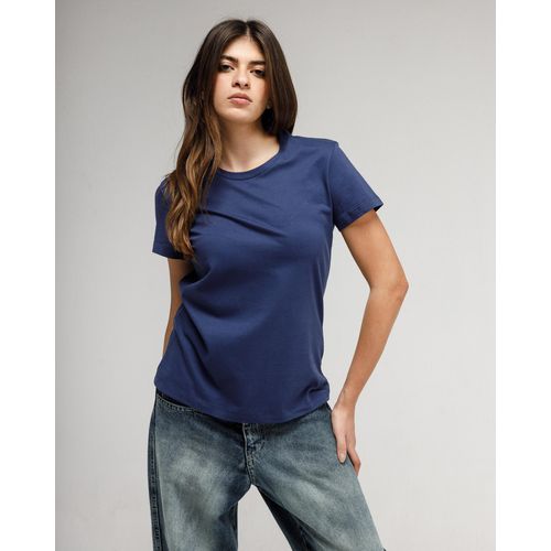 product_image_name-Generic-تيشيرت Feathers نسائي بقصّة منتظمة (Regular Fit)، بياقة دائرية وأكمام قصيرة، مصنوع من قطن 100%-1