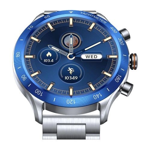 product_image_name-General-ريفيرسونج موتيف 9 ماكس ساعة ذكية SW905 - فضي-2