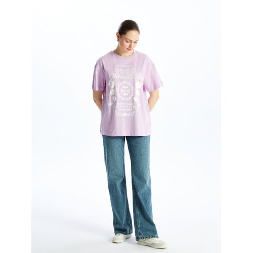 product_image_name-LC Waikiki-Crew Neck Printed Women's Tunic-3