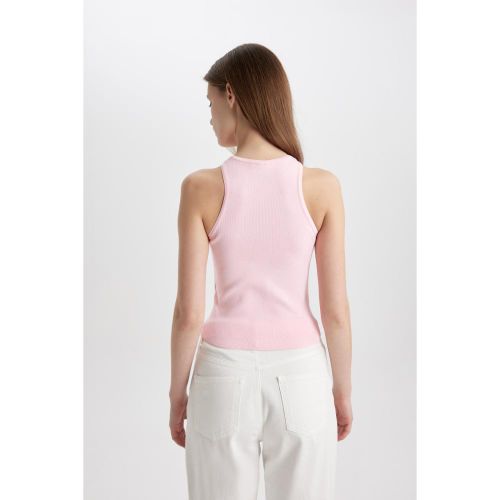 product_image_name-Defacto-Woman Halter Collar Fitted Athlete - Lt.Pink-3