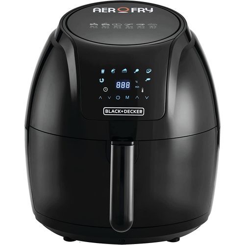 Buy BLACK+DECKER XL Digital Air Fryer 1800W 5.6L/1.5Kg AF625-B5. in Egypt