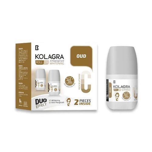 ROLL-ON WHITENING OUD RICH IN VITAMIN 2PIECES 60ML