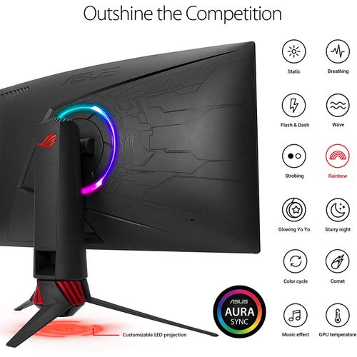 Asus XG32VQ - 31.5-inch Curved WQHD 144Hz Gaming Monitor