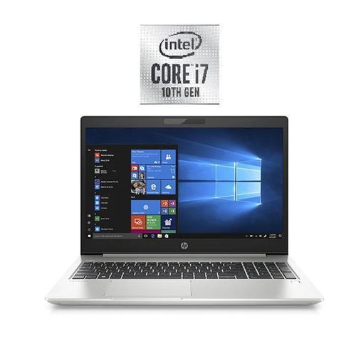 HP Probook 450 G7 Laptop  - Intel Core I7 - 8GB RAM - 1TB HDD - 15.6-inch FHD - 2GB GPU - DOS - Silver 