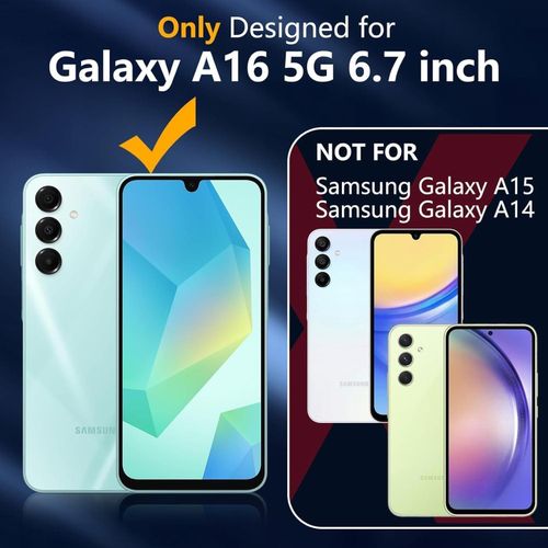 product_image_name-Generic-جراب حماية لهاتف سامسونج جالاكسي A16، مقاوم للصدمات  غطاء خلفي شفاف مرن من السيليكون المقاوم للخدش-2