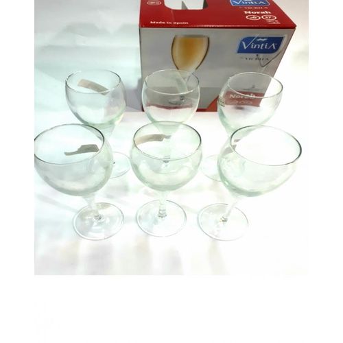 Generic كاسات زجاجيه 6 قطع