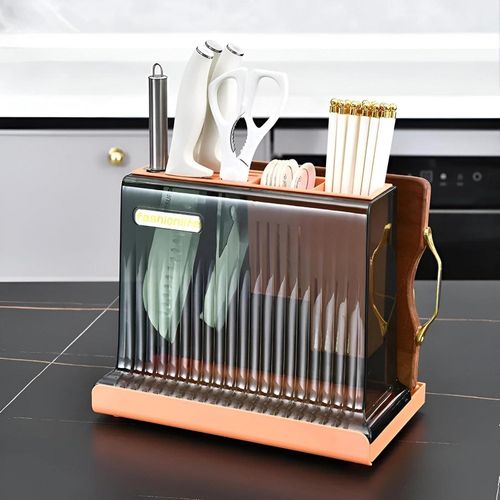 product_image_name-Generic-تخزين الطهي - حامل لوح تقطيع ذكي لتنظيم المطبخ بشكل فعال والوصول السلس إلى أساسيات الطهي-6